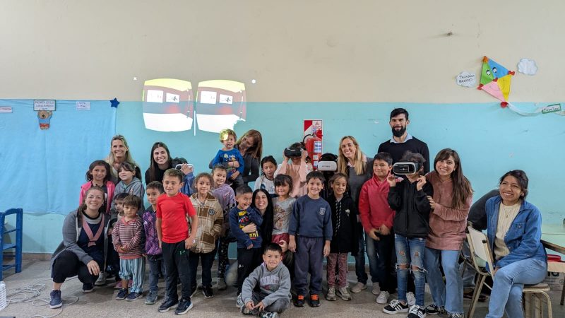 El CIyTT visitó la Casa del Niño